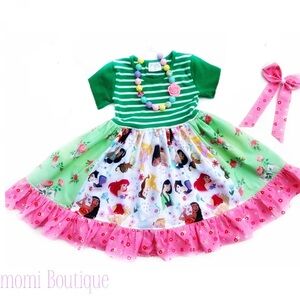 NWT Handmade Disney Princess dress park twirl dress boutique vacation outfit